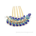 types of hair comb barrette supply for girls clear rhinestone nice gift for lovers HF81736